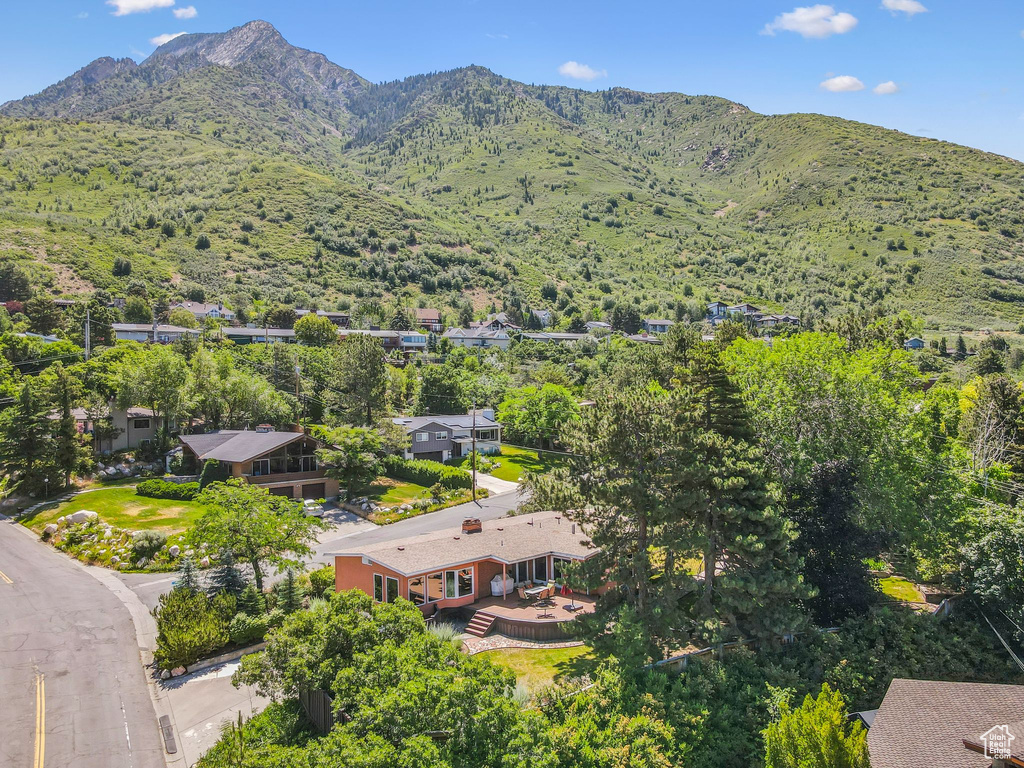 View of mountain backdrop