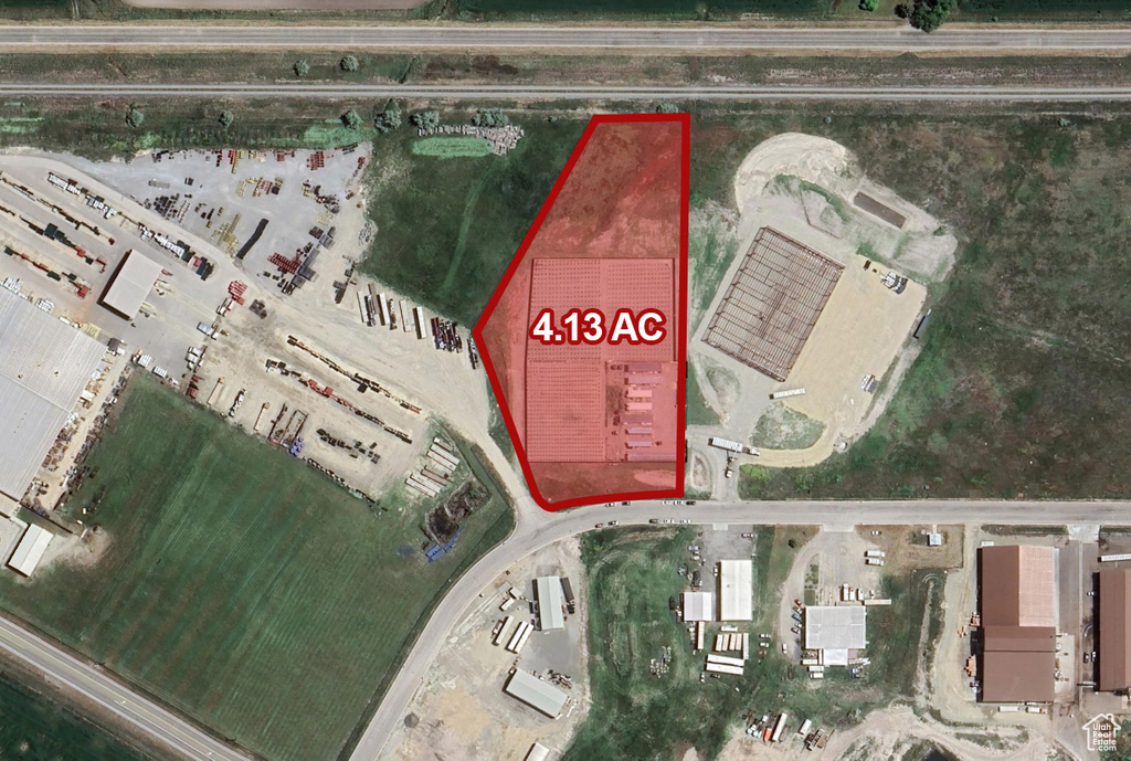 Map / location with property boundaries highlighted