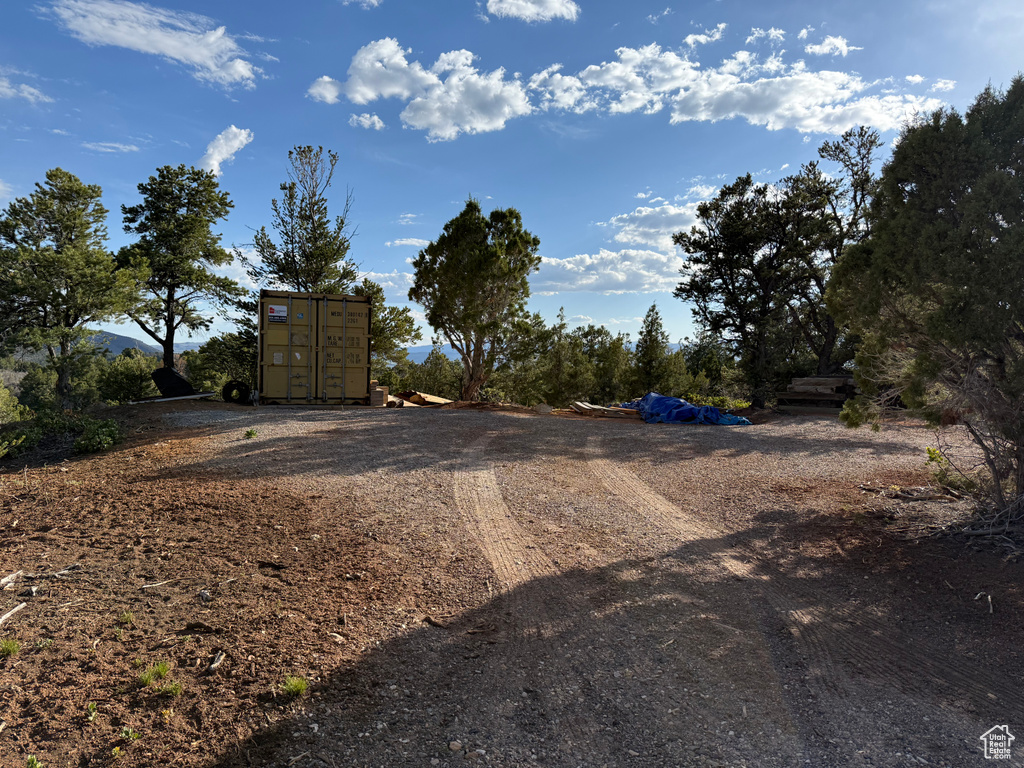 View of dirt / gravel road