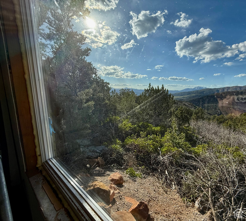 View of mountain backdrop