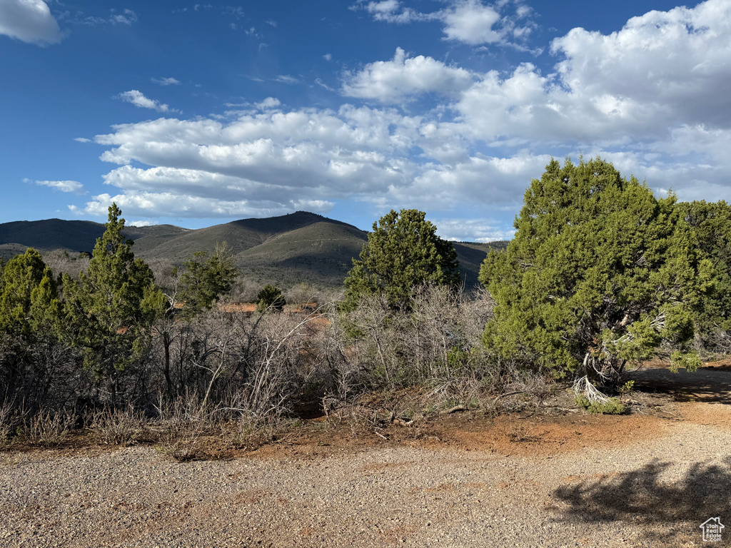 View of mountain backdrop