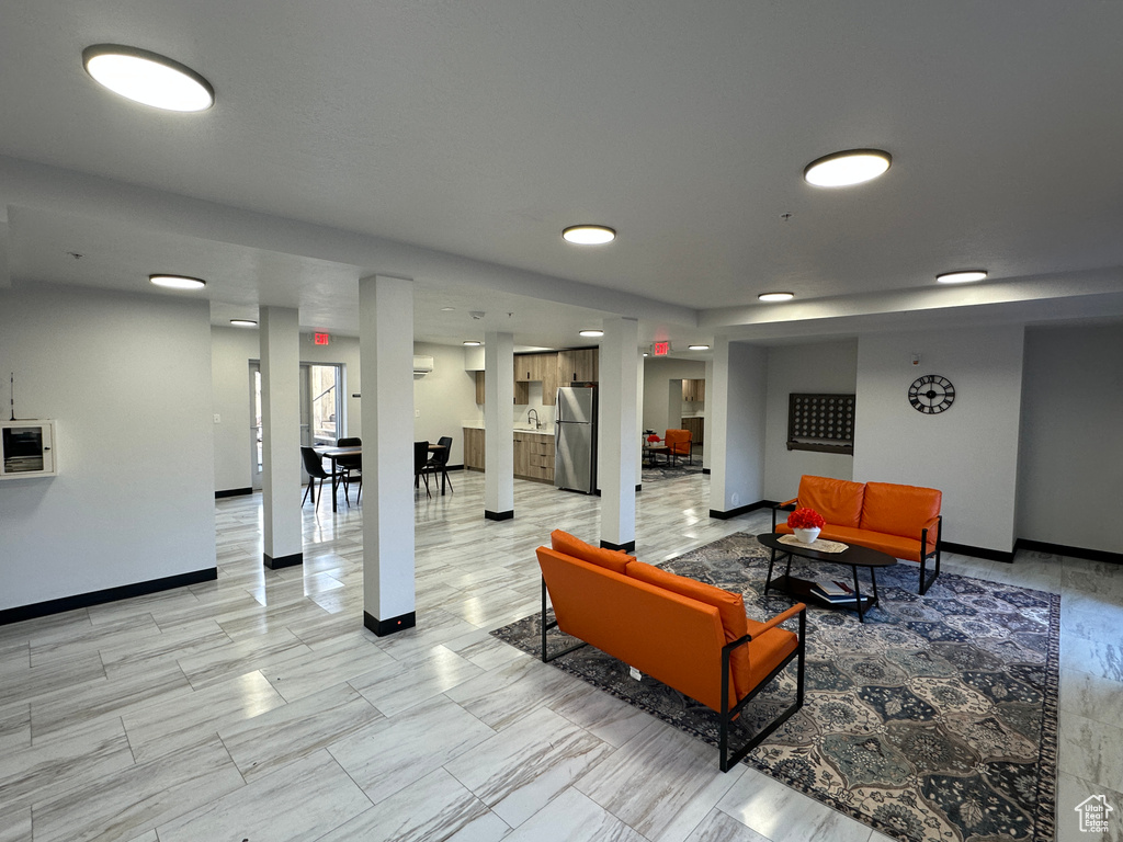 View of community lobby