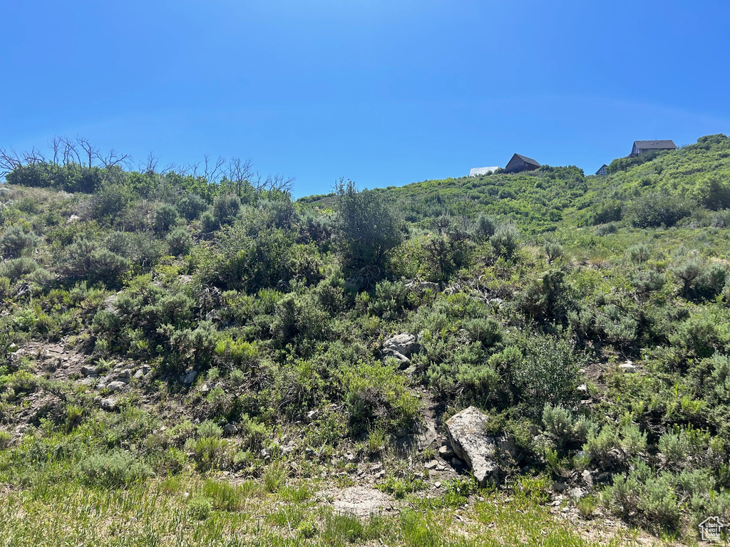 View of mountain backdrop