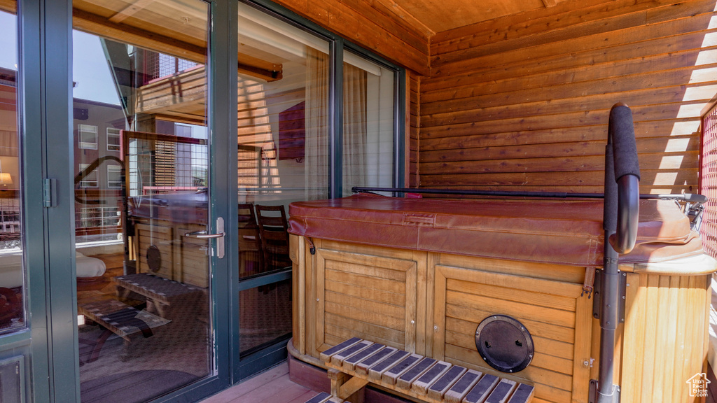 View of patio / terrace with french doors