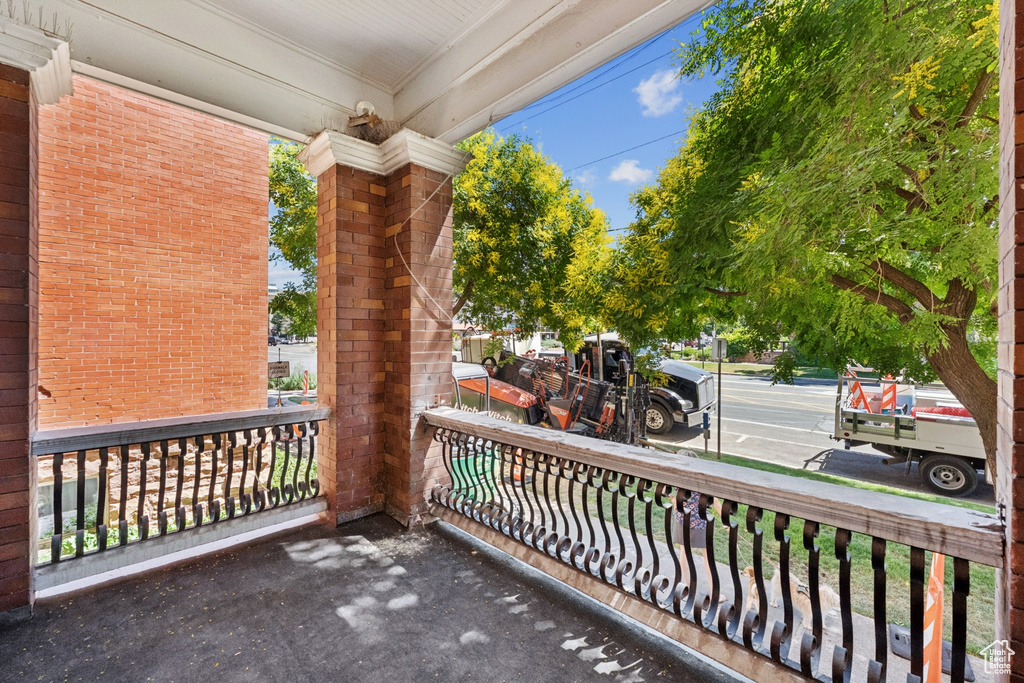 View of porch