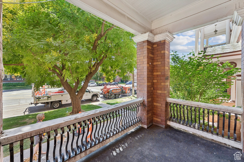 View of porch