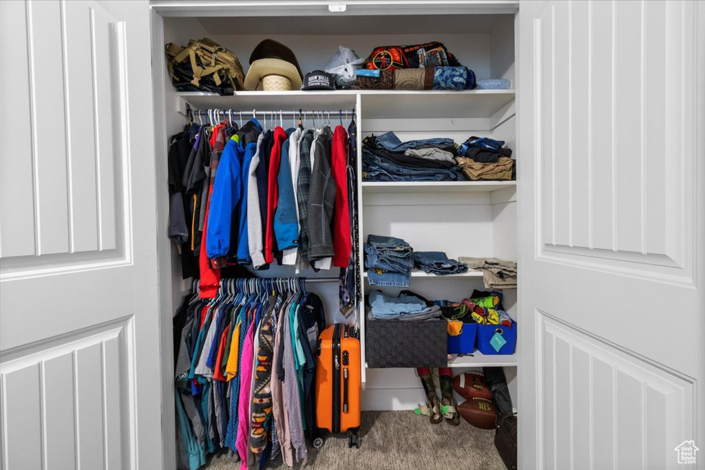 View of closet