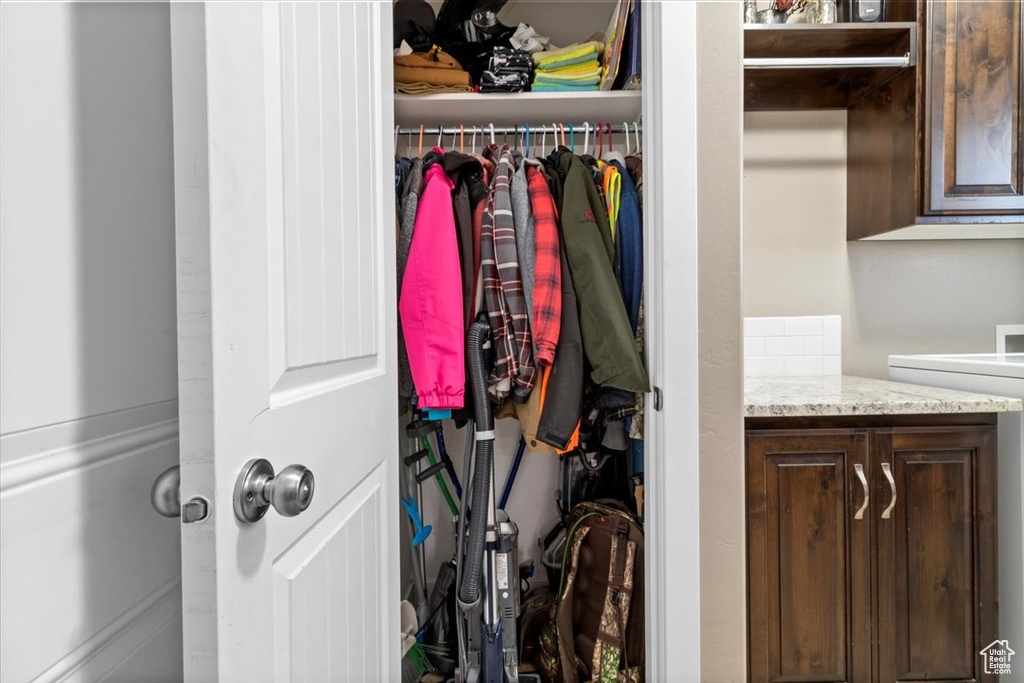 View of closet