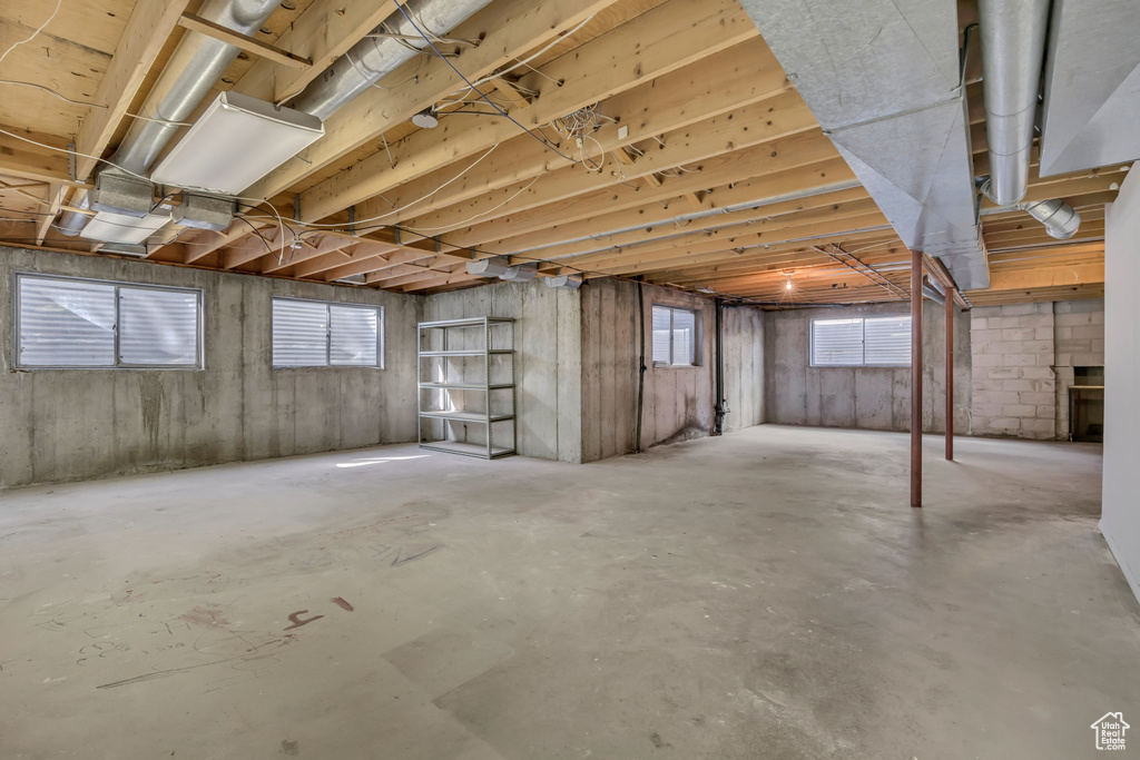View of basement