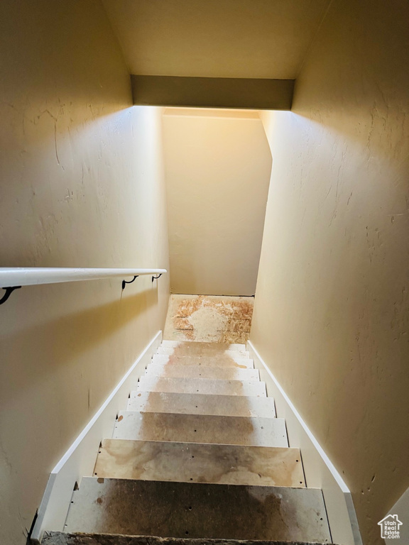 View of stairway