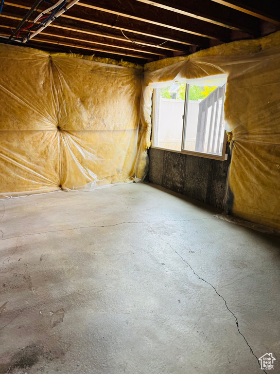 View of basement