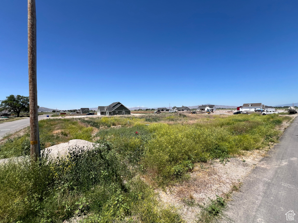 View of asphalt street