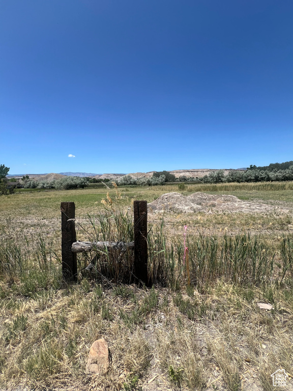 View of yard featuring a rural view