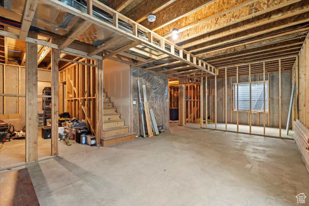 View of basement