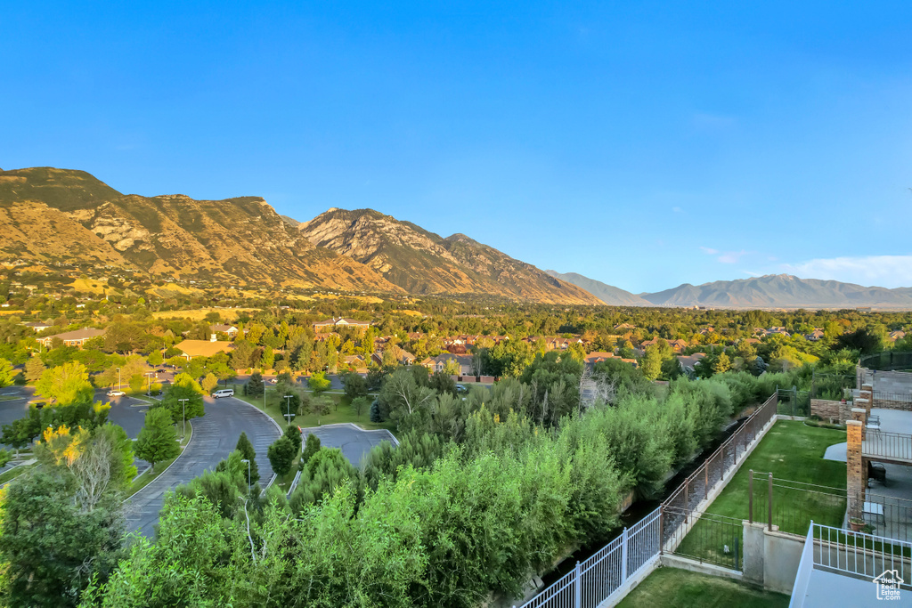View of mountain backdrop