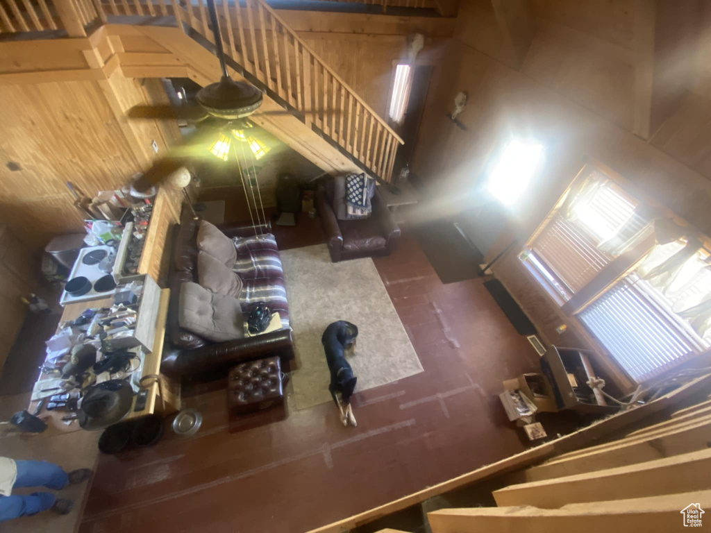 View of living area