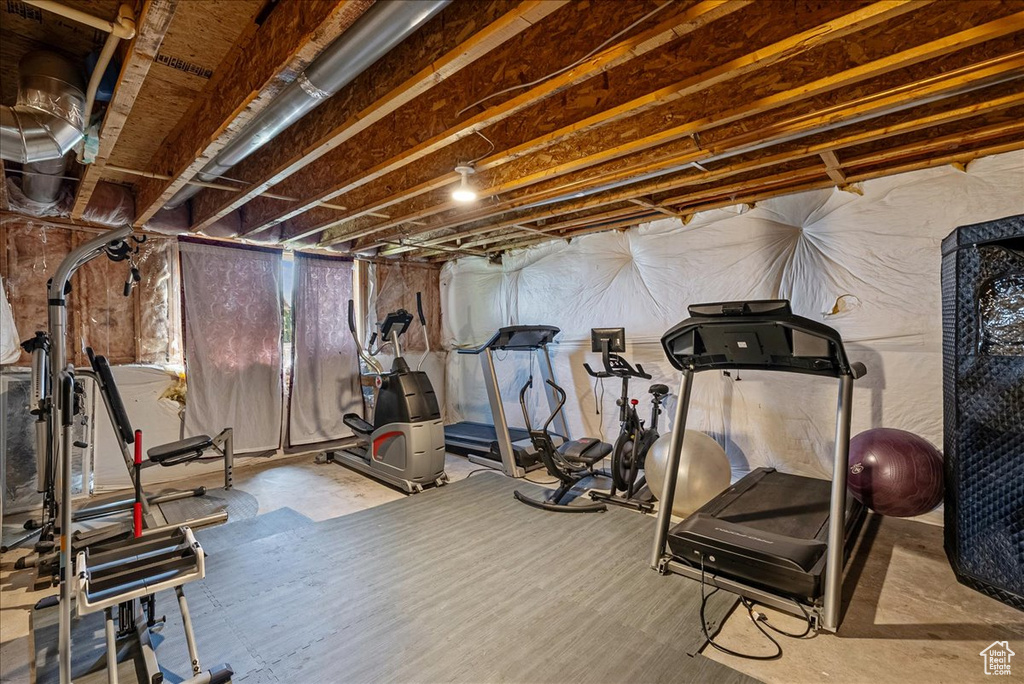 View of exercise area