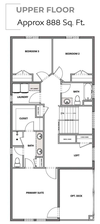 View of home floor plan