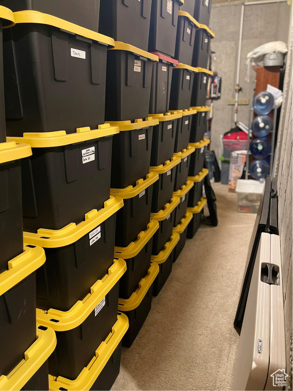 View of storage room