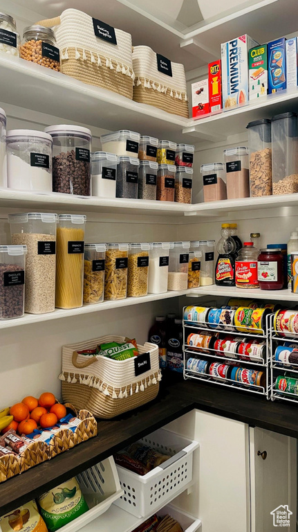 View of pantry