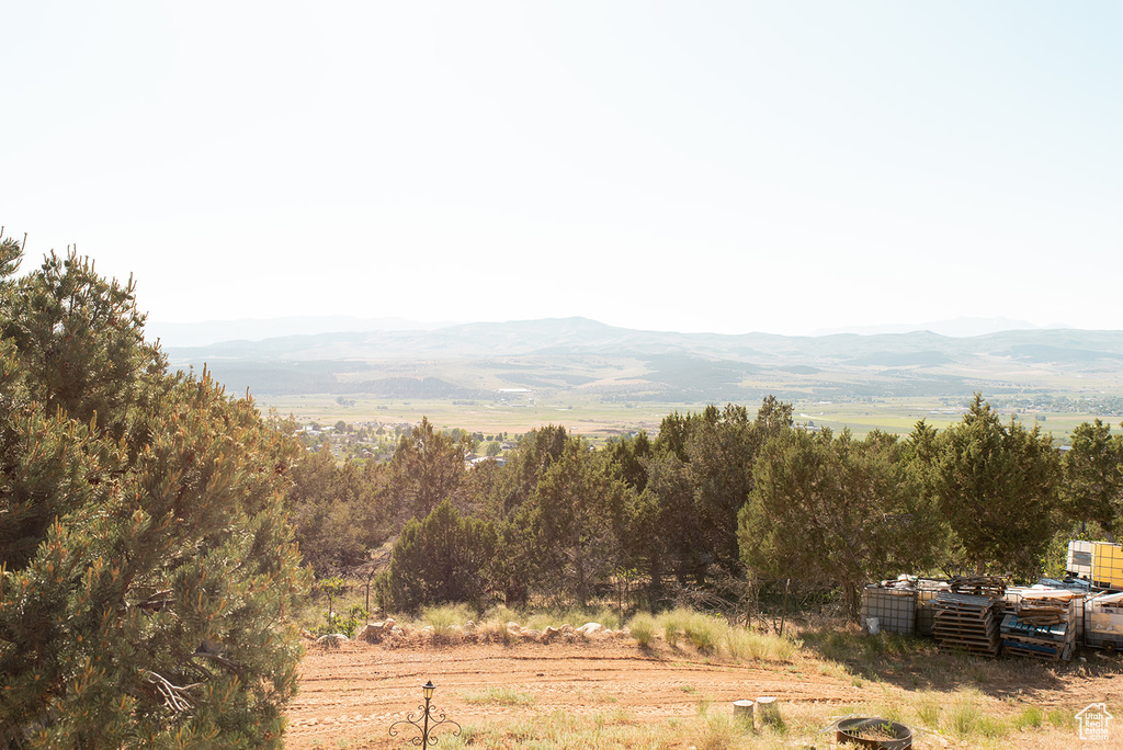 View of mountain backdrop