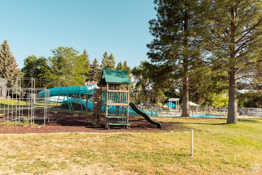 View of community playground