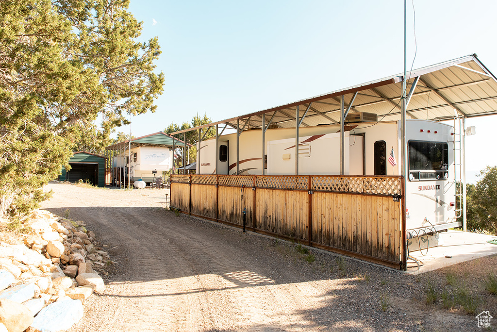 View of front of house