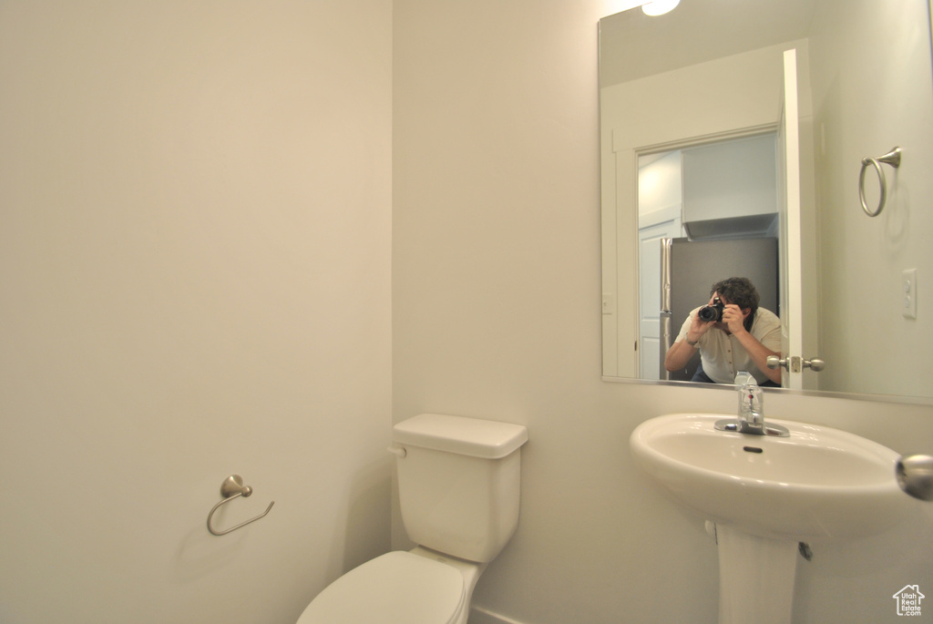 Bathroom featuring toilet