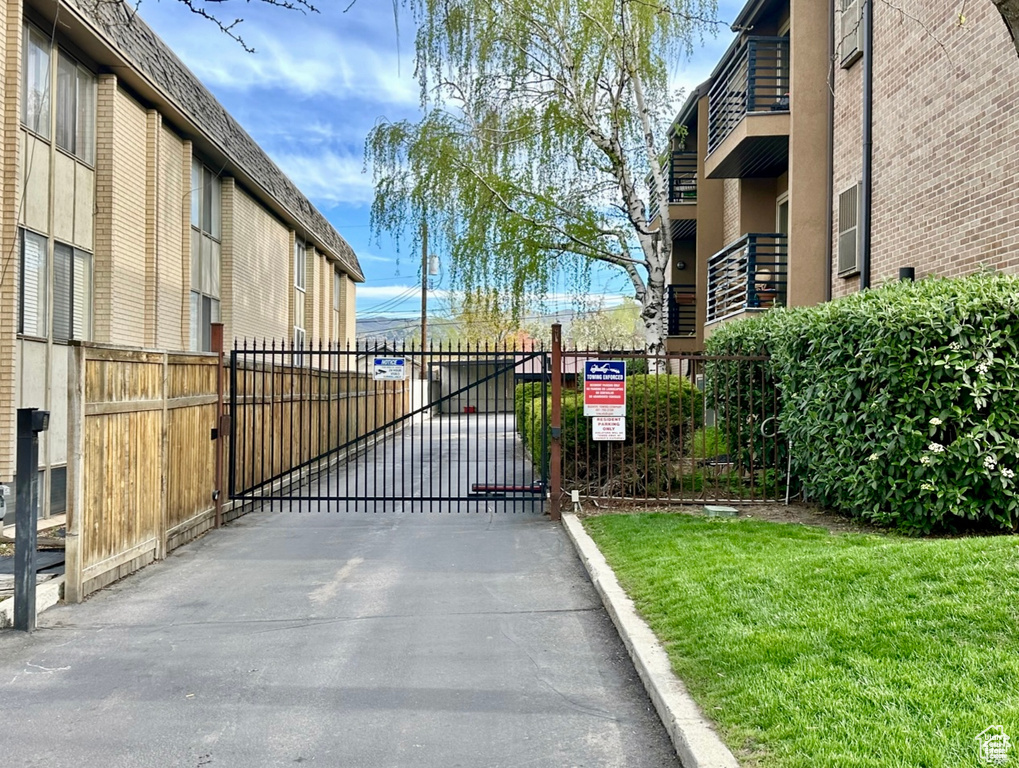 View of gate