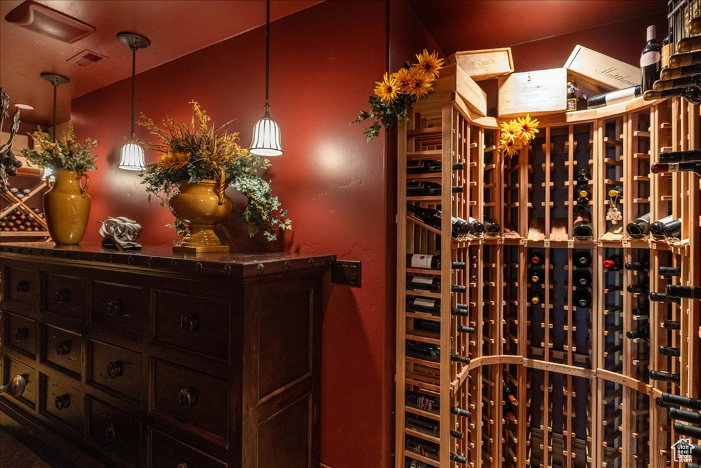 View of wine area