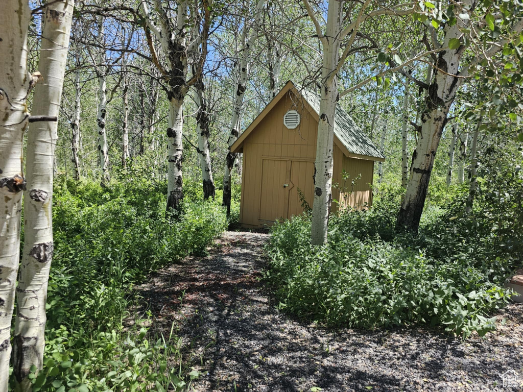 View of shed