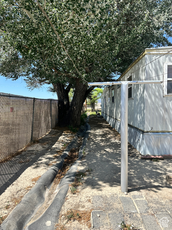 View of road