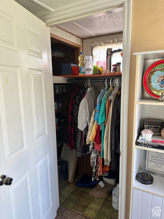 View of closet