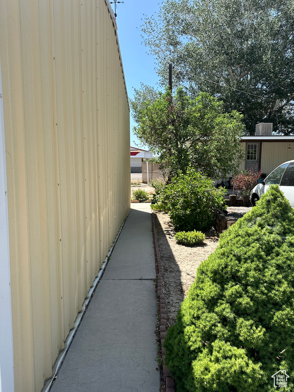 View of side of property