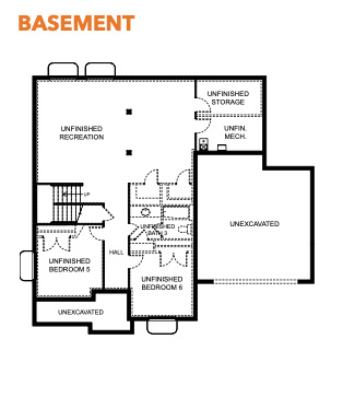 View of floor plan / room layout