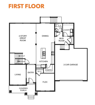 View of floor plan / room layout