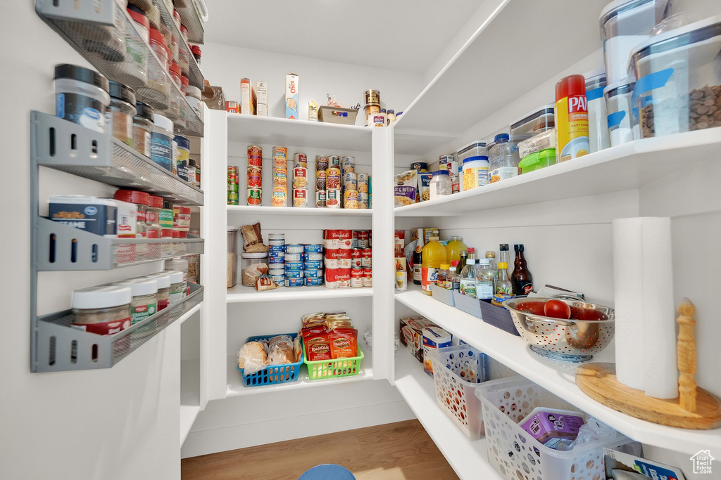 View of storage area