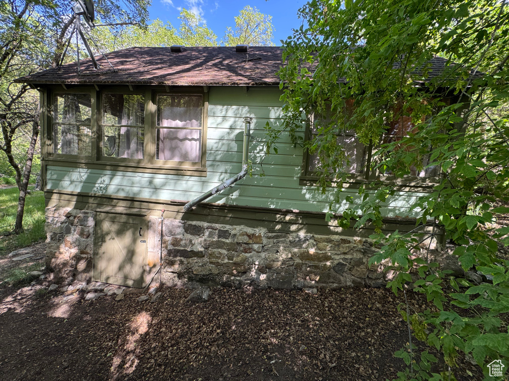 View of side of property