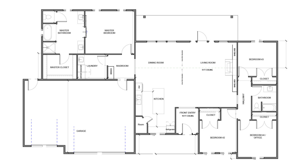 View of home floor plan