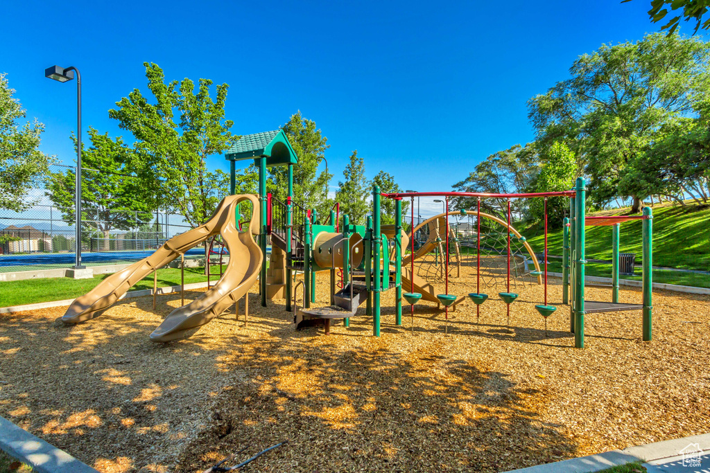 View of community playground