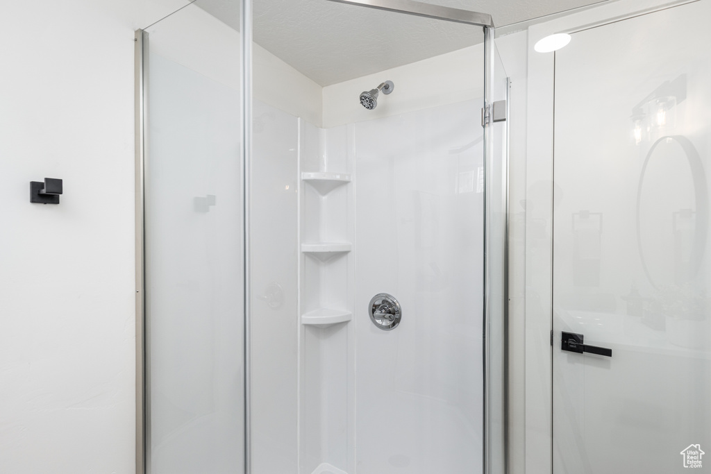 Full bath with a stall shower