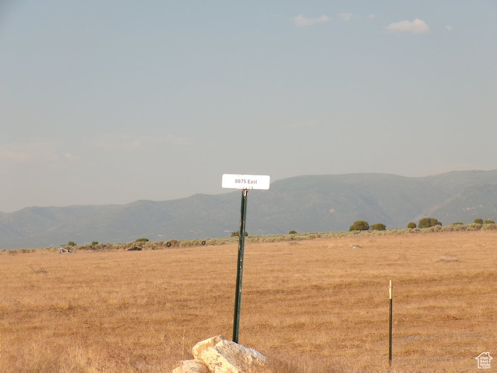 Mountain view featuring rural landscape