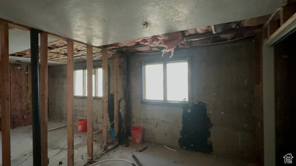View of basement