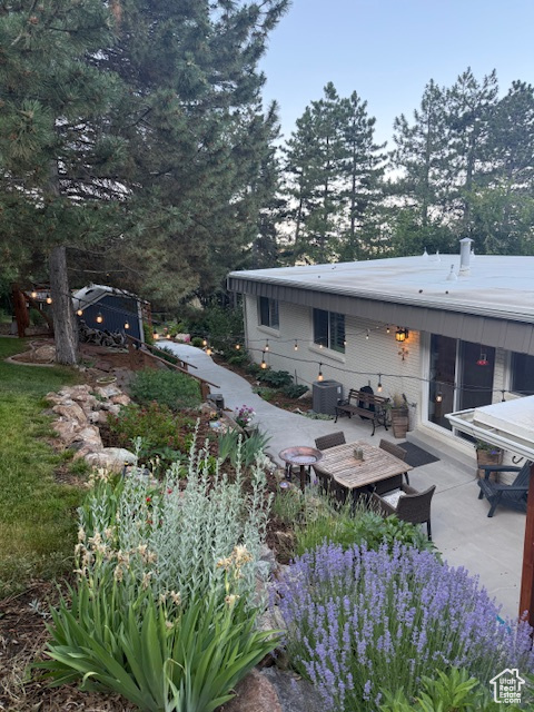 Back of house featuring a patio area