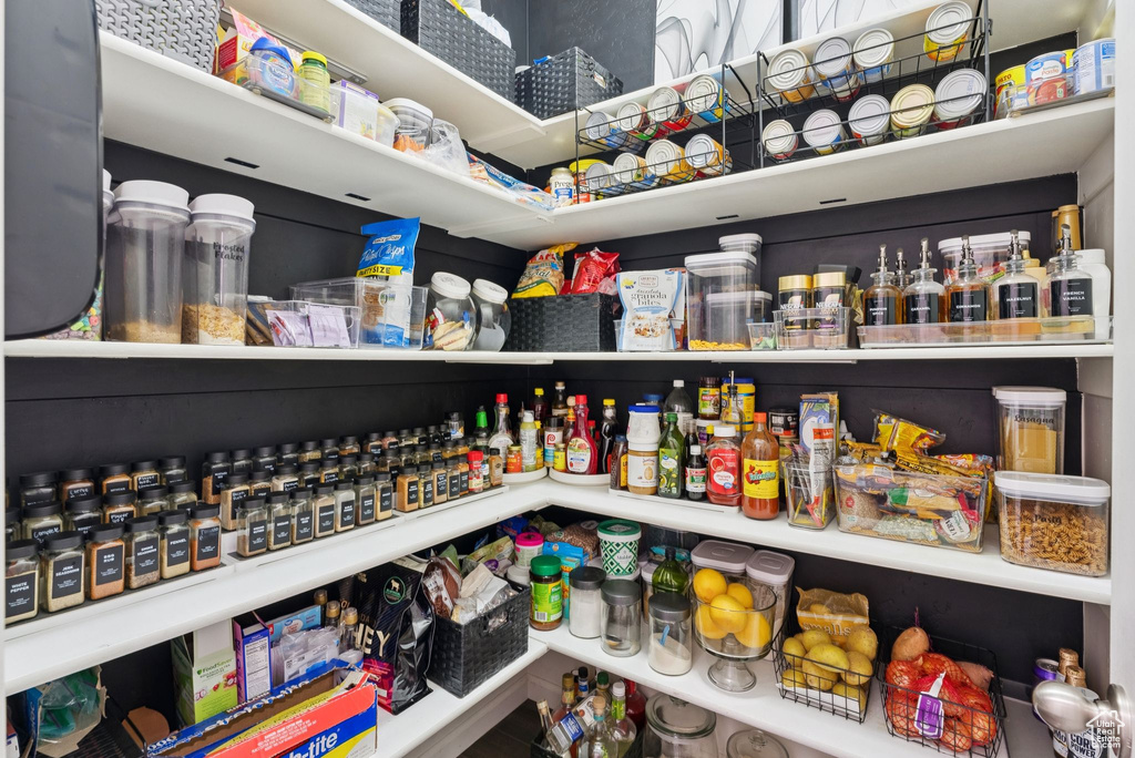 View of storage area