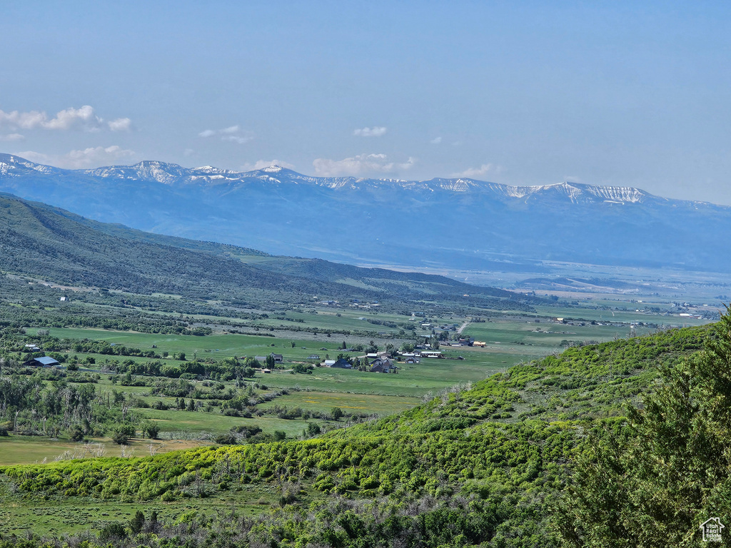 View of mountain backdrop