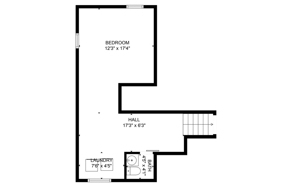 View of room layout