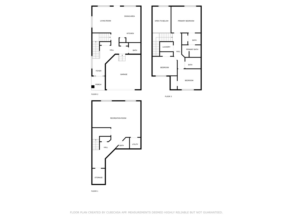 View of room layout