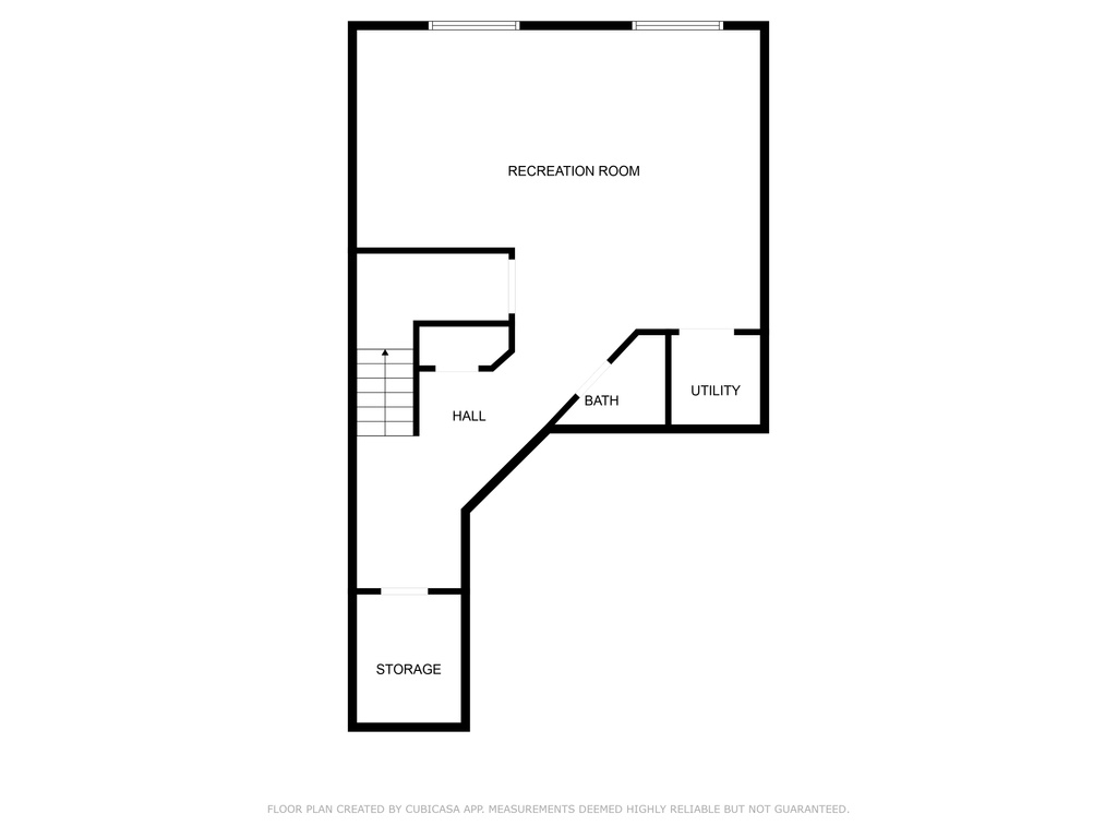 View of room layout