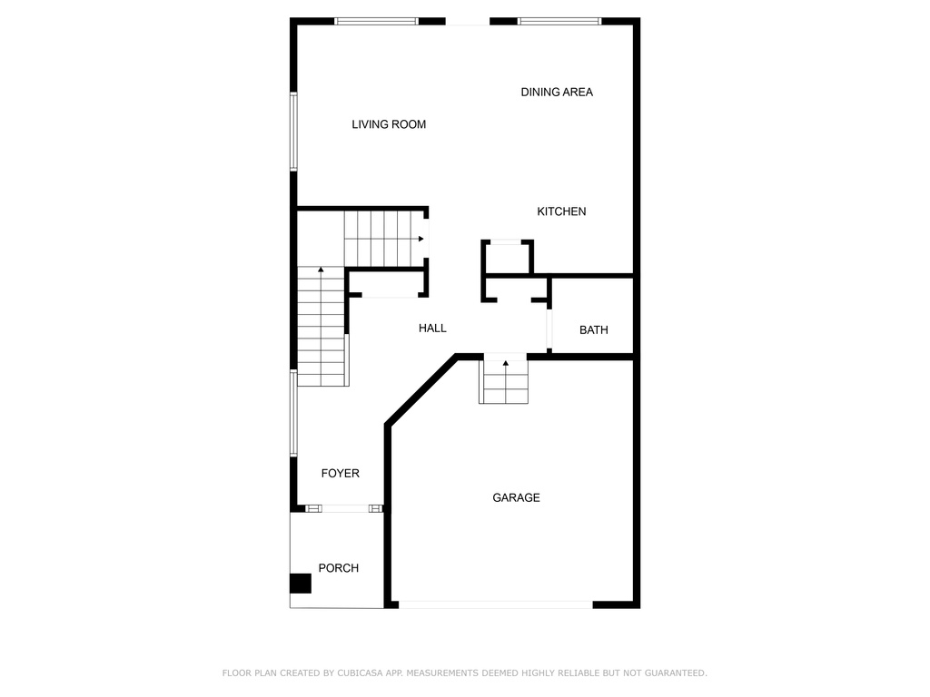View of floor plan / room layout